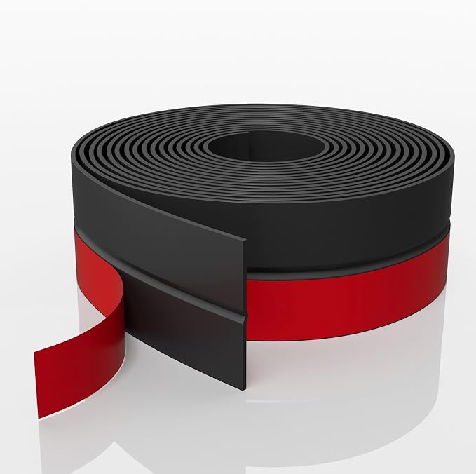 Door Seal Strip for Door Frame, 20ft Silicone Shower Glass Door Seal Strip - Image 8