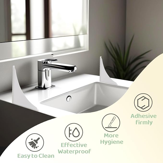 2 Pieces Bathtub Shower Splash Guards, Shower Water Guard - Image 5