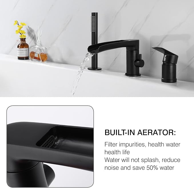 TapLong Waterfall Roman Tub Faucet - Image 3