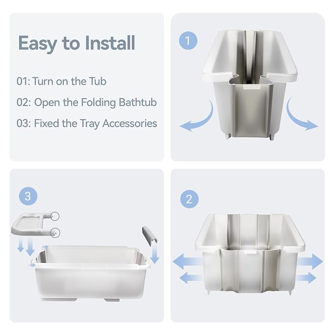 Collapsible Baby Bathtub - Image 3