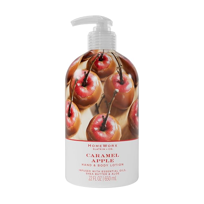 Homeworx by SLATKIN + CO.- Caramel Apple, 22 fl oz. Body Lotion by HomeWorxbySLATKINCO