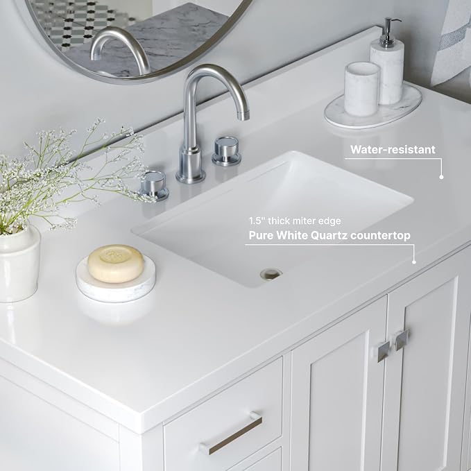 ARIEL 48 Inch Bathroom Vanity - Image 6