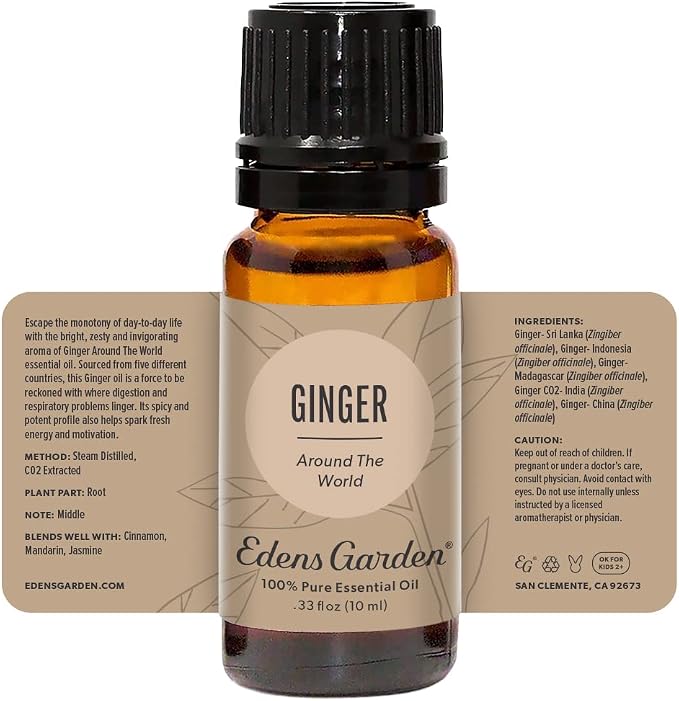 Edens Garden Ginger Around The World Essential Oil- 100% Pure Premium Grade - Image 8