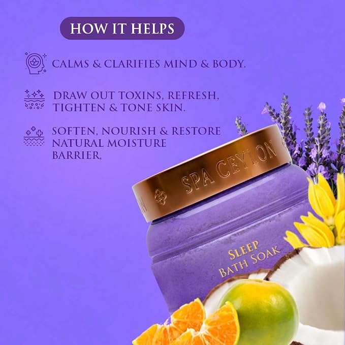 Spa Ceylon Sleep Bath Soak | Sleep Blend - Image 3
