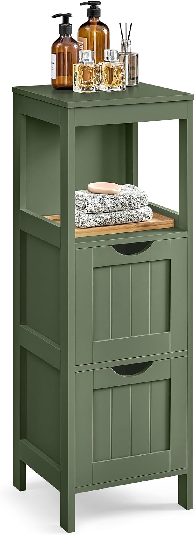 VASAGLE Storage Cabinet, Storage Organizer Rack Stand by VASAGLEbySONGMICSHOME
