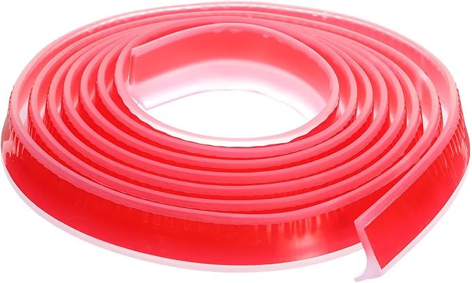 98"x0.8"x0.5" Collapsible Shower Barrier Stopper by DTGN