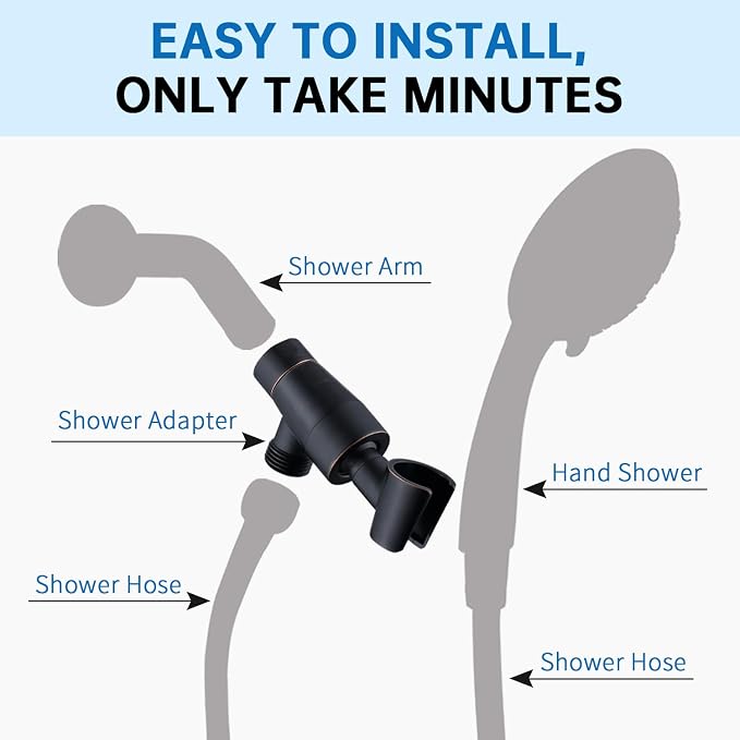 G-Promise Metal Shower Head Holder - Image 7
