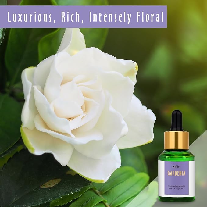 Gardenia Fragrance Oil, MitFlor 30ml Floral Essential Oils - Image 2