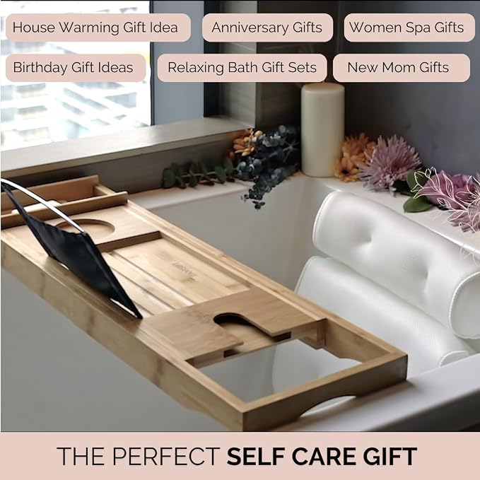 Foldable Bathtub Tray Caddy - Image 7