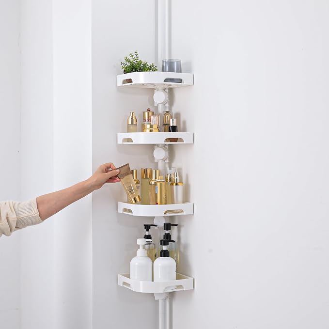 Tension Pole Shower Caddy Organizer - Image 3