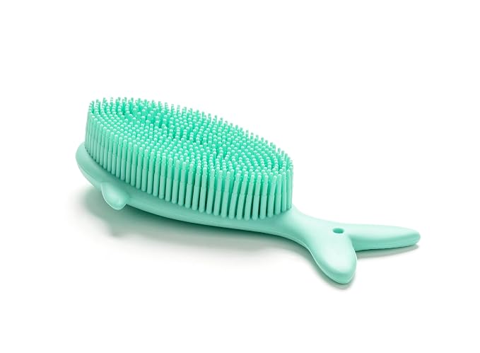 Premium Sensory Brush for Kids or Autism, Soft Silicone Body Scrubber, 2 in 1 - Image 2