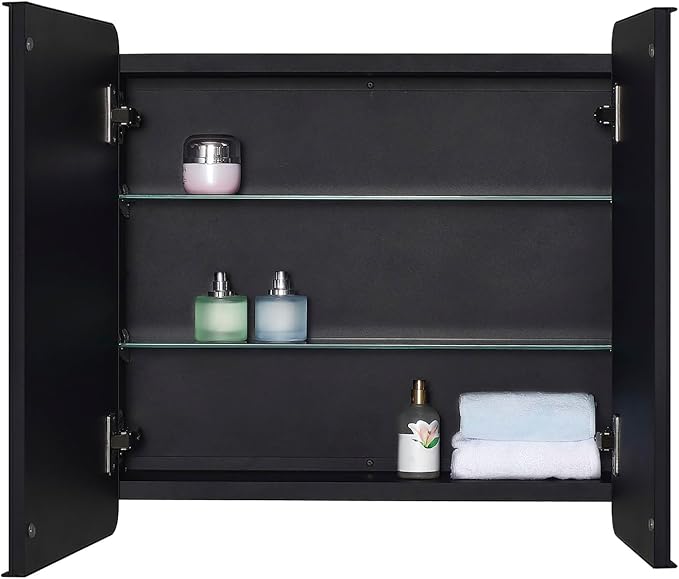 Black Bathroom Medicine Cabinet - Image 5