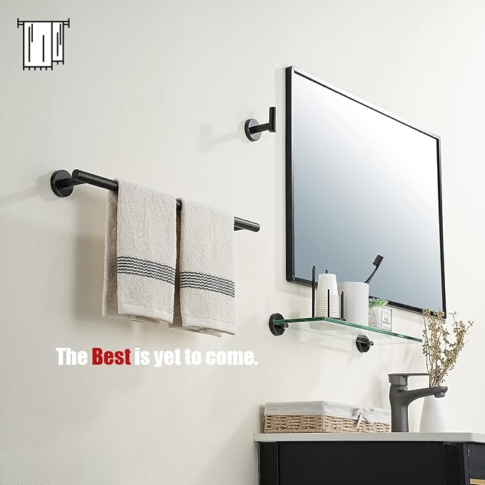 JQK Oil Rubbed Bronze Towel Bar, 20.5 Inch 304 Stainless Steel Thicken 0.8mm - Image 4