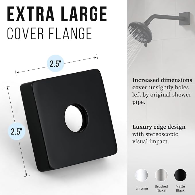 G-Promise All Metal 10-Inch Shower Arm - Image 3