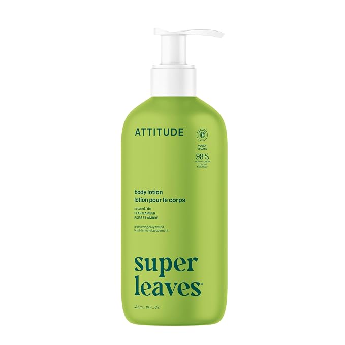ATTITUDE Body Lotion, EWG Verified, Vegan & Cruelty-Free, Hydrating Moisturizer by ATTITUDE