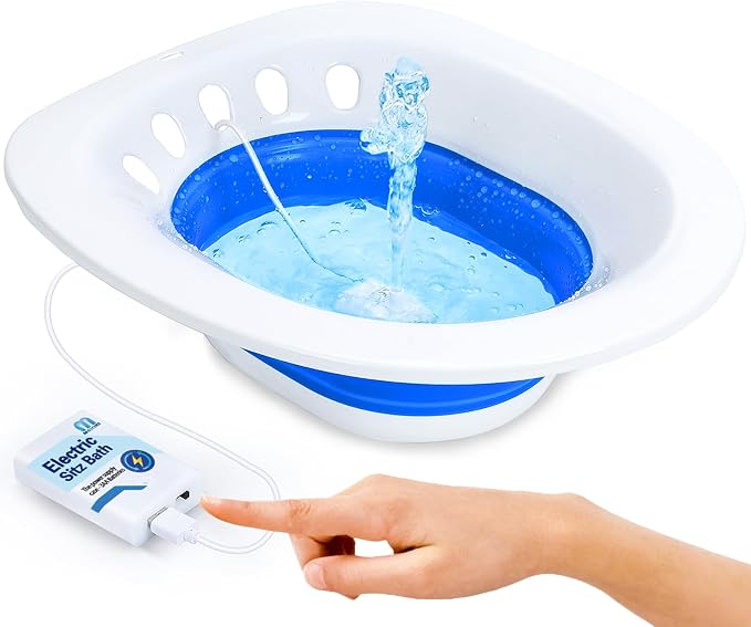 Electric Sitz Bath for Toilet Seat by MSIORI