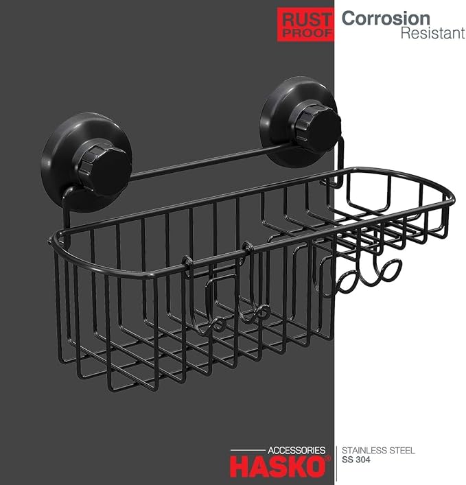 HASKO Shower Caddy Suction Cup, Shower Shelf - Image 6