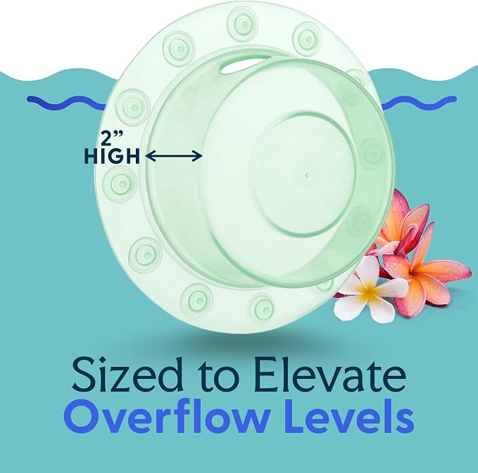 SlipX Solutions Bottomless Bath | Overflow Drain Cover - Image 7