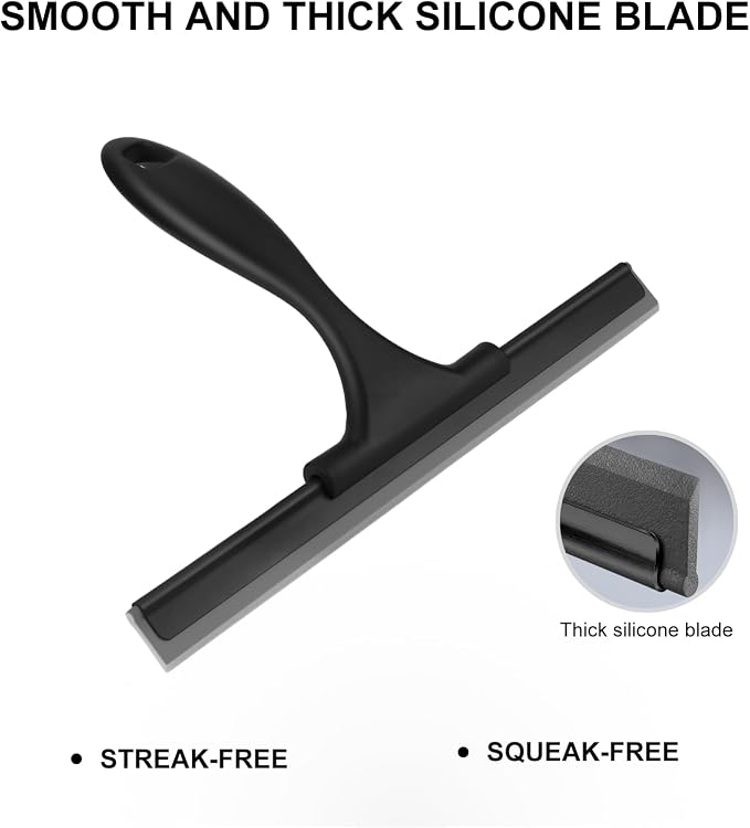 SetSail Squeegee for Shower Glass Door Stainless Steel Shower Squeegee for - Image 4