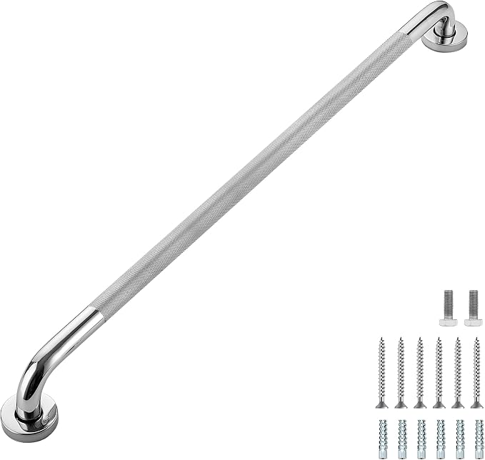 Grab Bars for Shower, 1 Pack 32-Inch Anti Slip Shower Handles for Elderly by RavinteHardware