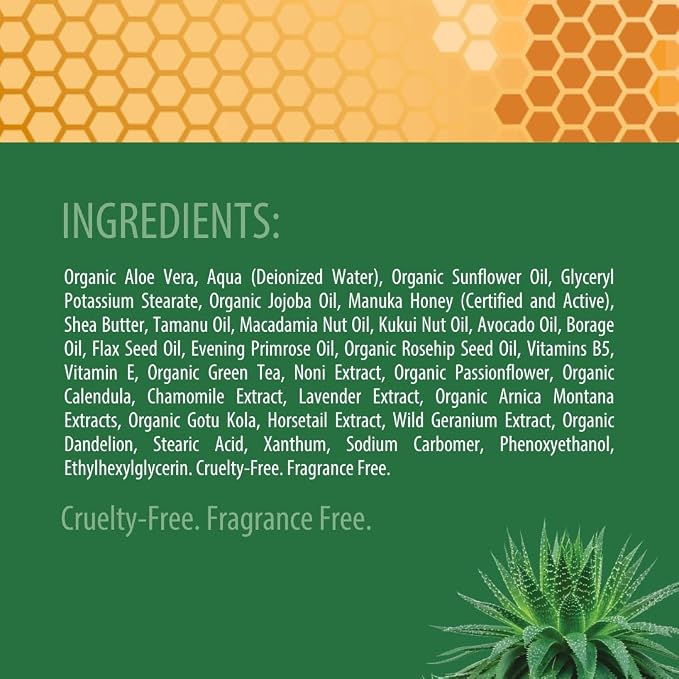 Manuka Honey Eczema Cream Moisturizing Lotion - Image 2