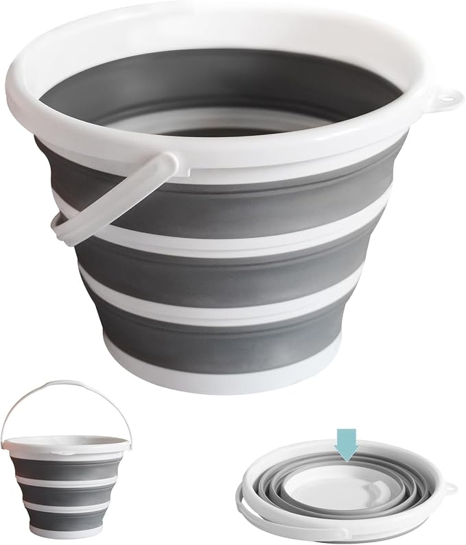 Collapsible Water Bucket – Portable, Outdoor Activities by Unknown