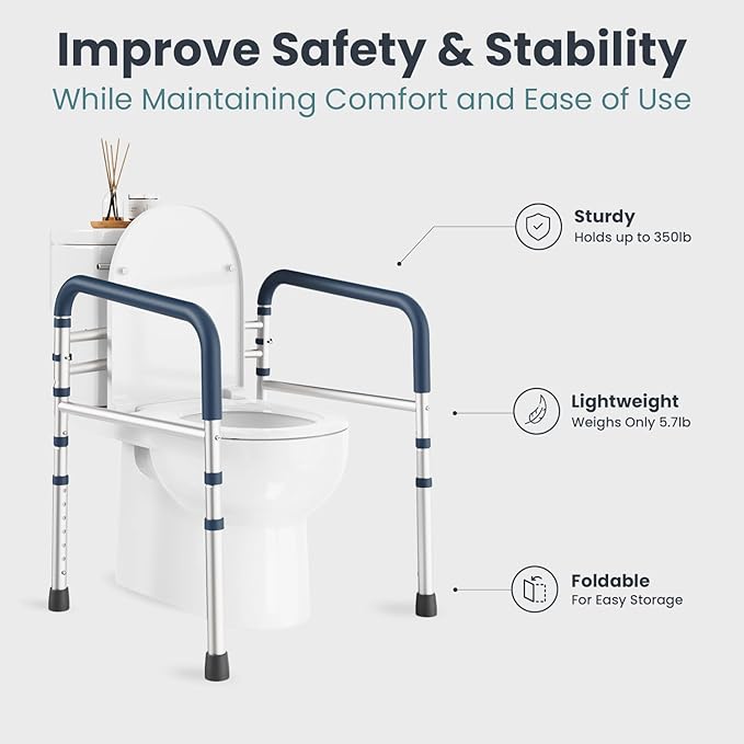 PELEGON Toilet Safety Rails - Image 8