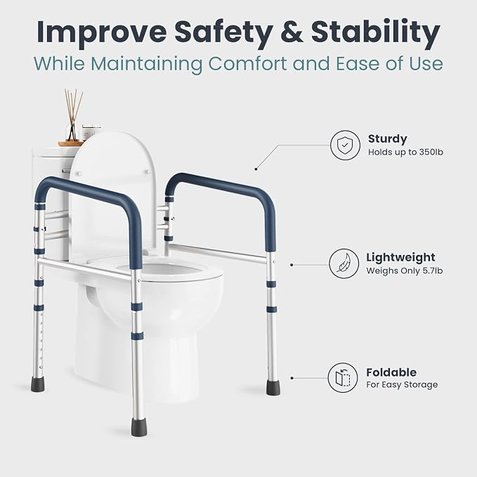 PELEGON Toilet Safety Rails - Image 5