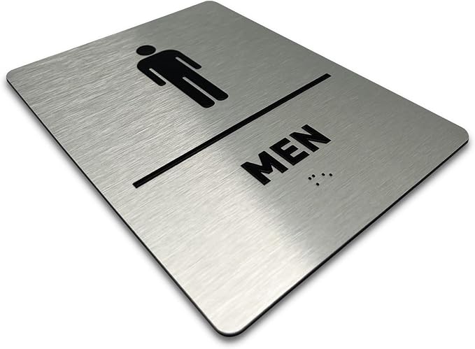 Men Bathroom Sign by GDS - Image 2