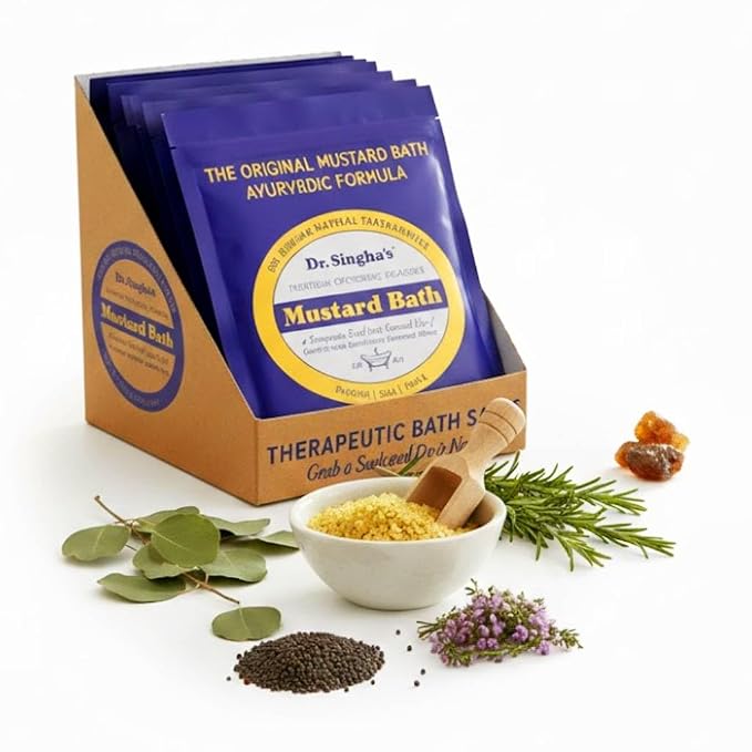 Dr. Singha's Mustard Bath, Therapeutic Bath Salts) - Image 2