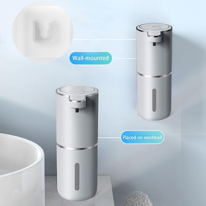 Automatic Soap Dispenser – Touchless Foaming Soap Dispenser 400ml USB - Image 2