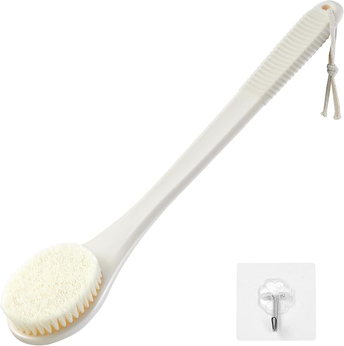 Back Scrubber for Shower, Shower Body Brush for Cleaning by VANZAVANZU