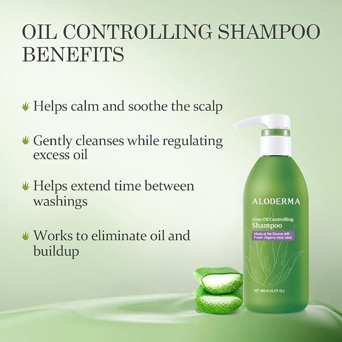 Aloderma Oil Controlling Shampoo Made - Image 3