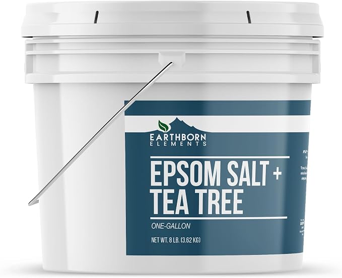 Earthborn Elements Tea Tree Epsom Salt Pure & Undiluted, Soothing Aroma - Image 2