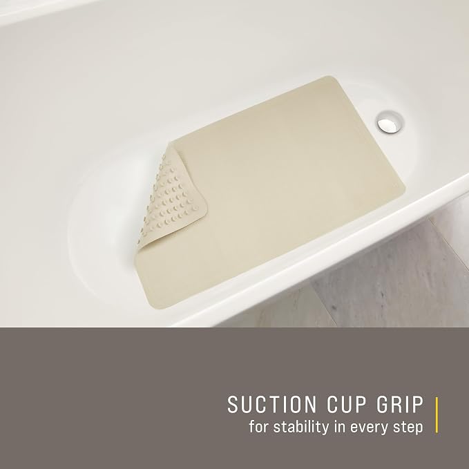Rubbermaid Commercial Products Safti-Grip Bath Mat, Suction-Backed, - Image 3