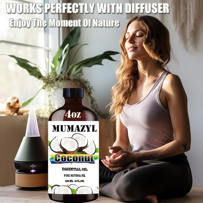 Coconut Essential Oil, Coconut Oil 4 Fl Oz 120ML - Image 3