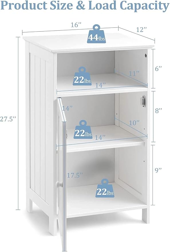 Safeplus Small Floor Storage Cabinet/Organizer - Image 3