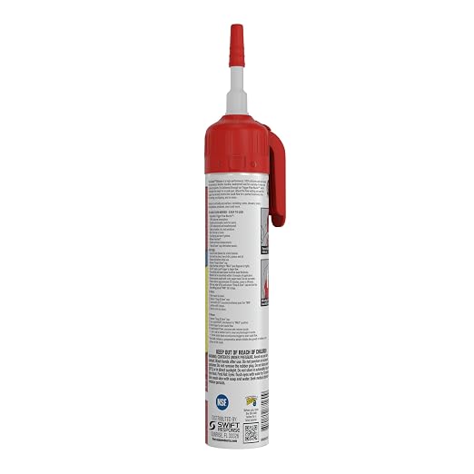 Flex Caulk, Waterproof & Weatherproof Sealant, Baseboards, 6.5 oz - Image 2