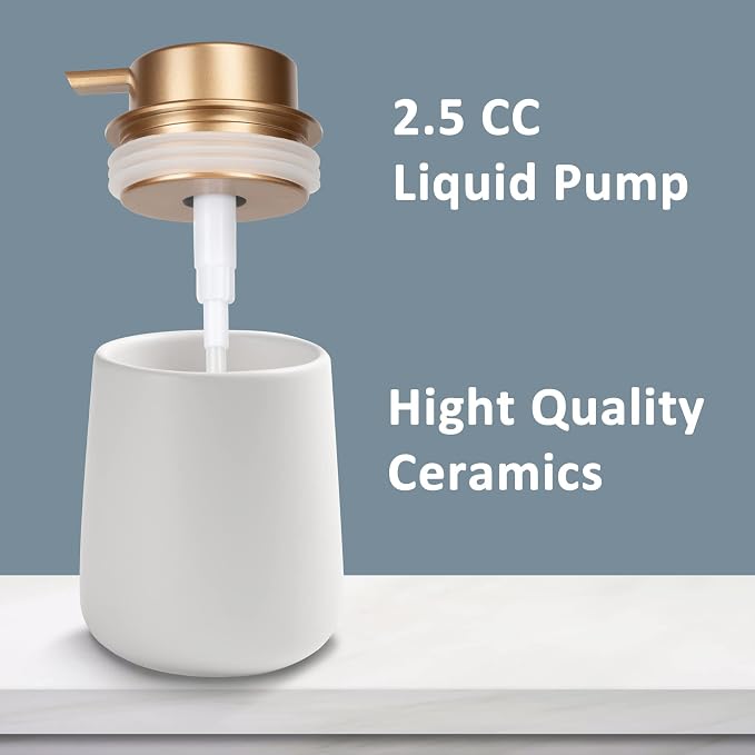 Soap Liquid Dispenser Ceramic - Image 5