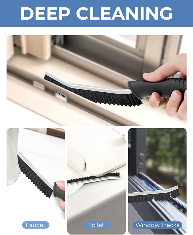Crevice Cleaning Brushes, Cleaner Scrub Brush Tool - Image 2