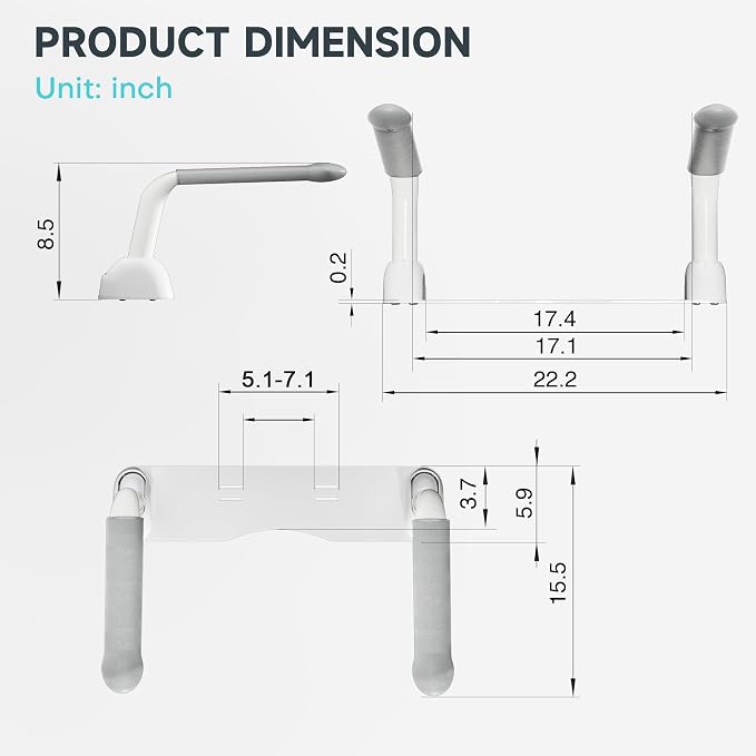 Toilet Safety Rails for Seniors - Image 7