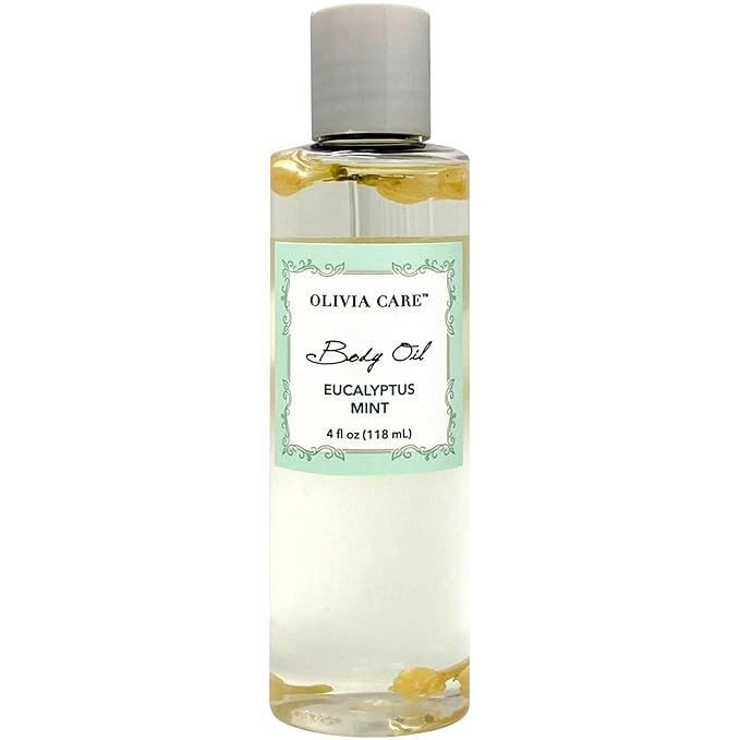 Olivia Care Body Oil Eucalyptus Mint Vegan & Natural | Hydrating & Moisturizing by OLIVIACARE
