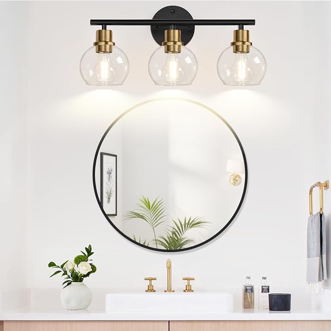 2025 Upgrade 3-Light Bathroom Light Fixtures, Vanity Lights - Image 9