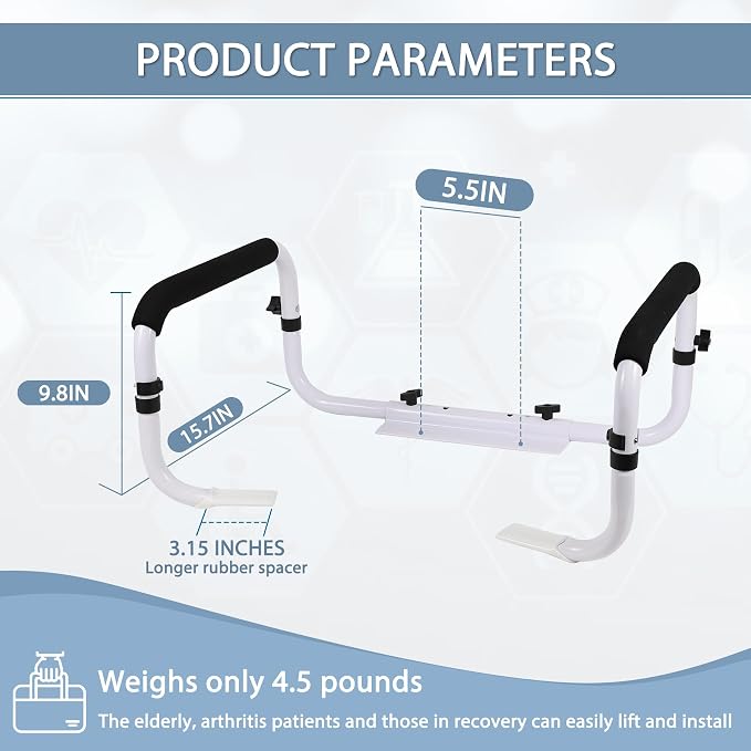 Toilet Safety Rail, Safety Frame - Image 3