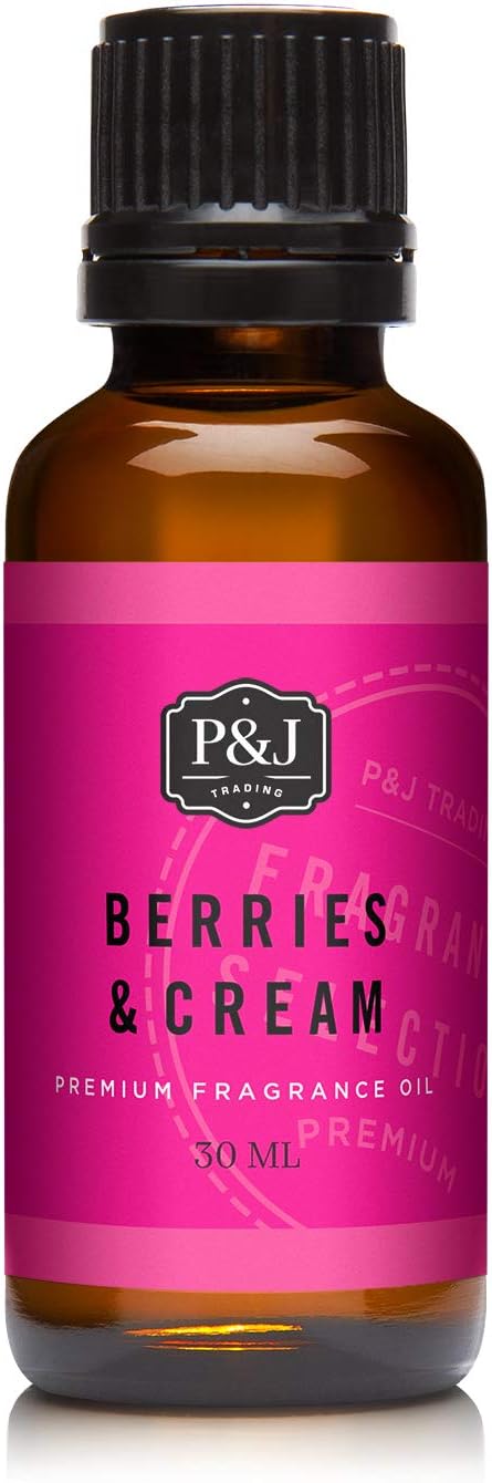 P&J Trading Fragrance Oil | Berries & Cream Oil 30ml by PJTrading