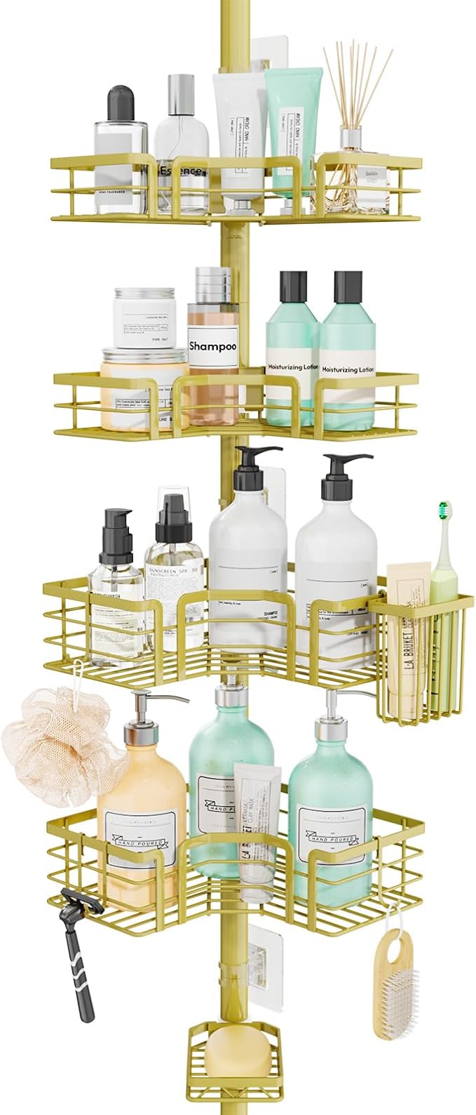 SWTYMIKI Shower Caddy Tension Pole by SwtyMiki-TidyHomeSweetLife
