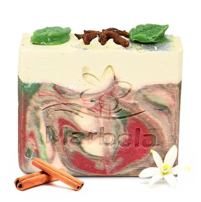 Marbela Cosmetics Holiday Harvest Handmade Soap Bar by Marbela