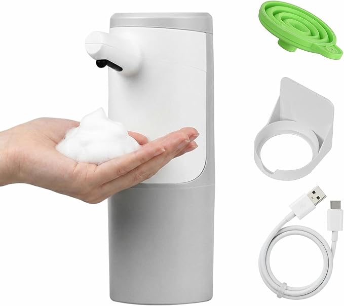 Automatic Soap Dispenser Touchless 15.2oz by WEALTHYHEART