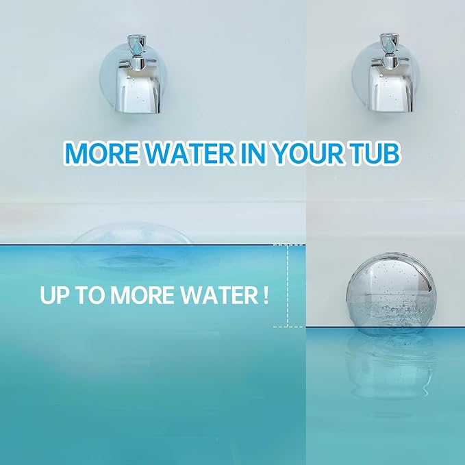 Silicone Bathtub Overflow Drain Cover, Soak Drain Cover Plug - Image 4