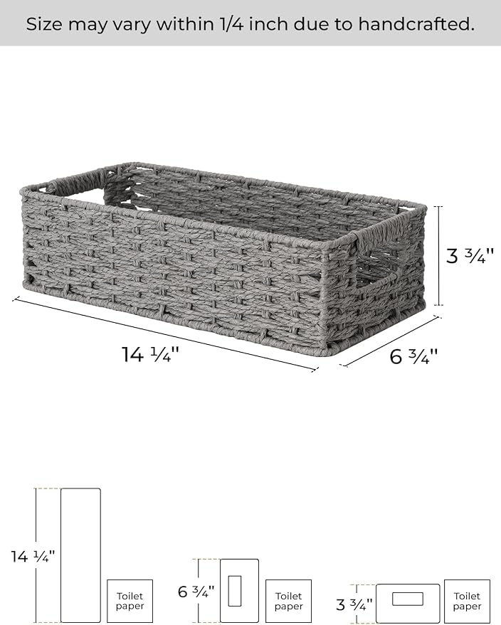 StorageWorks Toilet Tank Basket - Image 2
